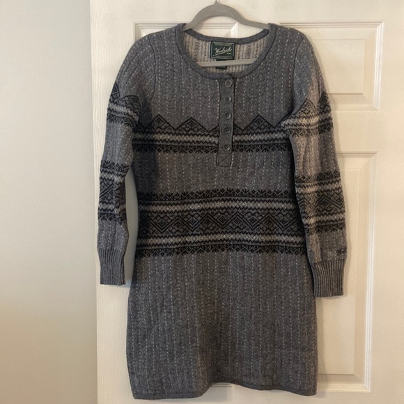 Woolrich Dresses & Skirts - WOOLRICH  WOMENS DRESS  size M length 34” bust 40” Lamb  and Marino wool